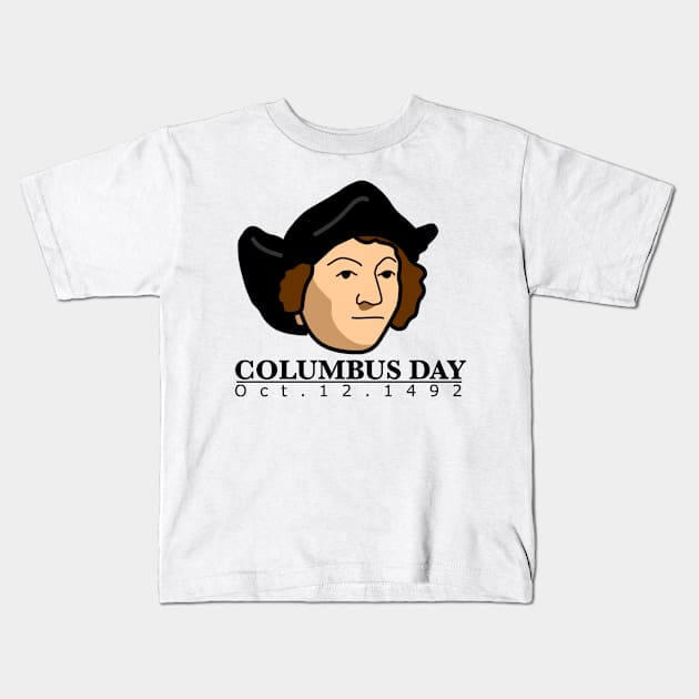 Columbus 1492 Kids T-Shirt by Prossori